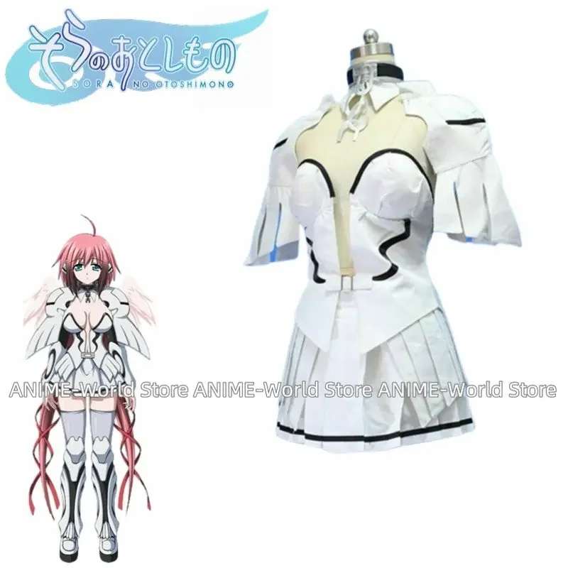 Anime Sora No Otoshimono Ikaros Cosplay Costume Custom Made