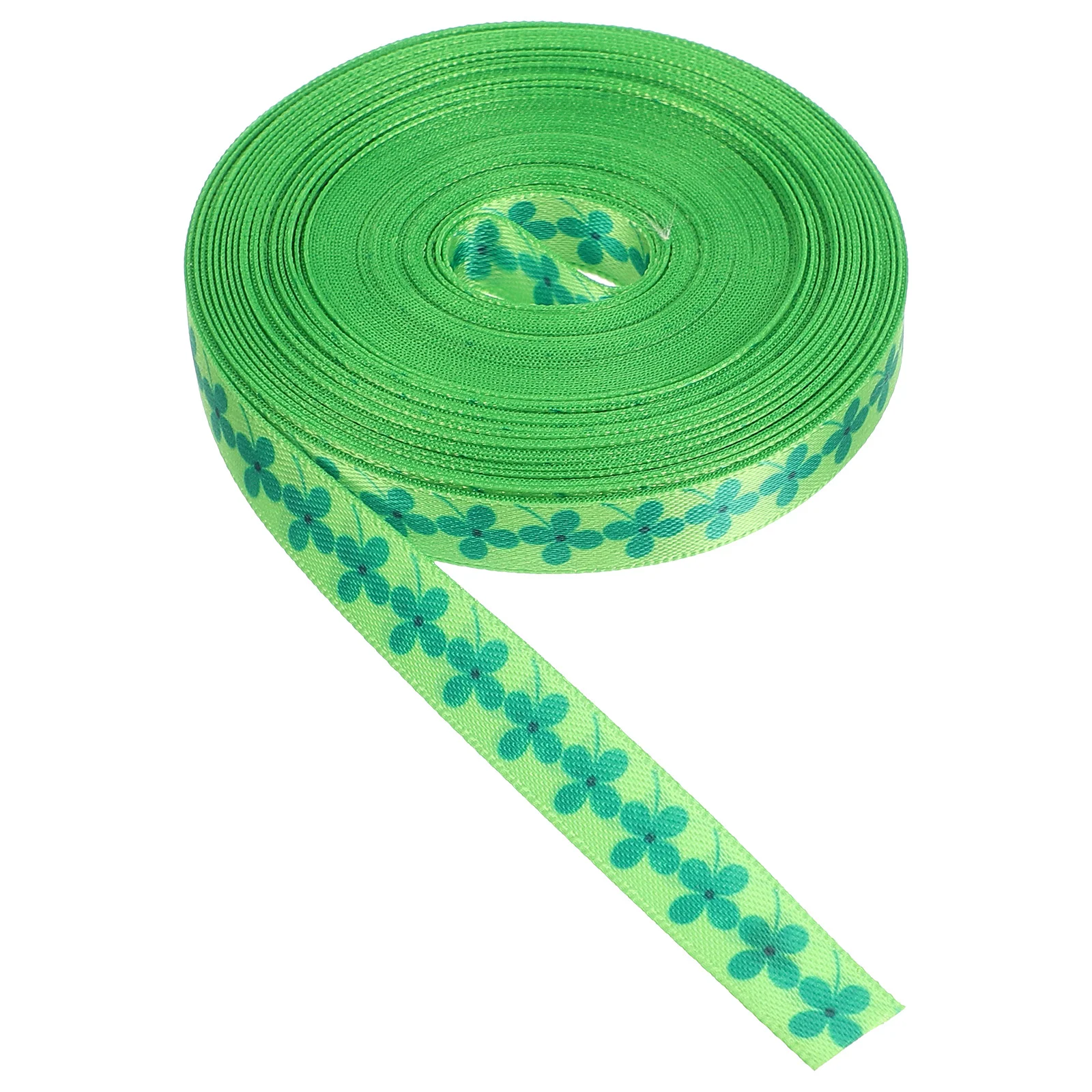

Four Leaf Ribbon Gifts Home Present Party Packing St Patrick's Day for Wrapping Lovely Package Fabric Strap
