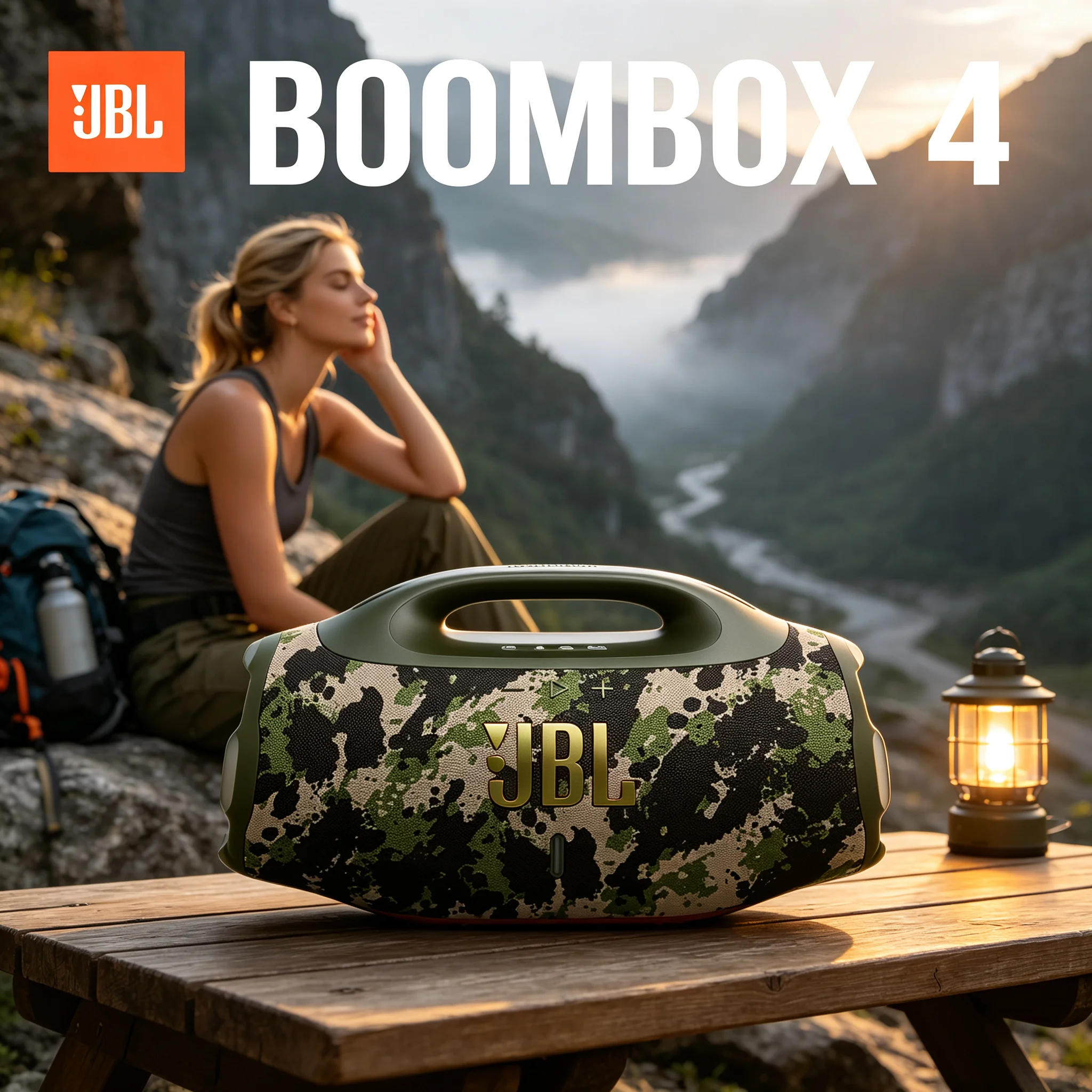 1. JBL BOOMBOX 4 Bluetooth Speaker Recycled Material Housing IP68 Rating Multi-speaker Sync Outdoor Music Player