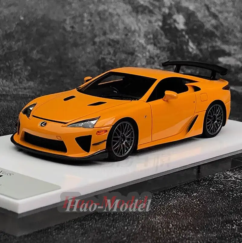 LEXUS LFA 2010 리미티드 송진 자동차 모델 금속 다이캐스트 시뮬레이션 장난감, 메이크업 MU 1:43, 생일 선물, 취미 디스플레이 컬렉션