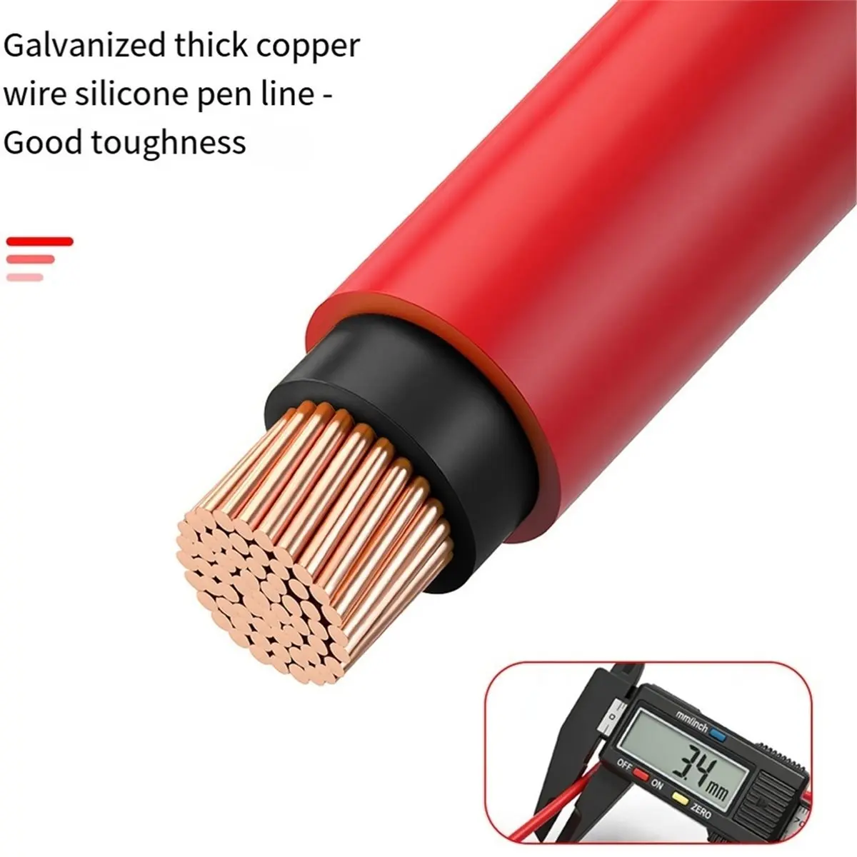 Multimeter Test Leads for Multimeter Needle Tip Multi Meter Tester Leads Probe Pen Cable Accurate Voltage Measurement