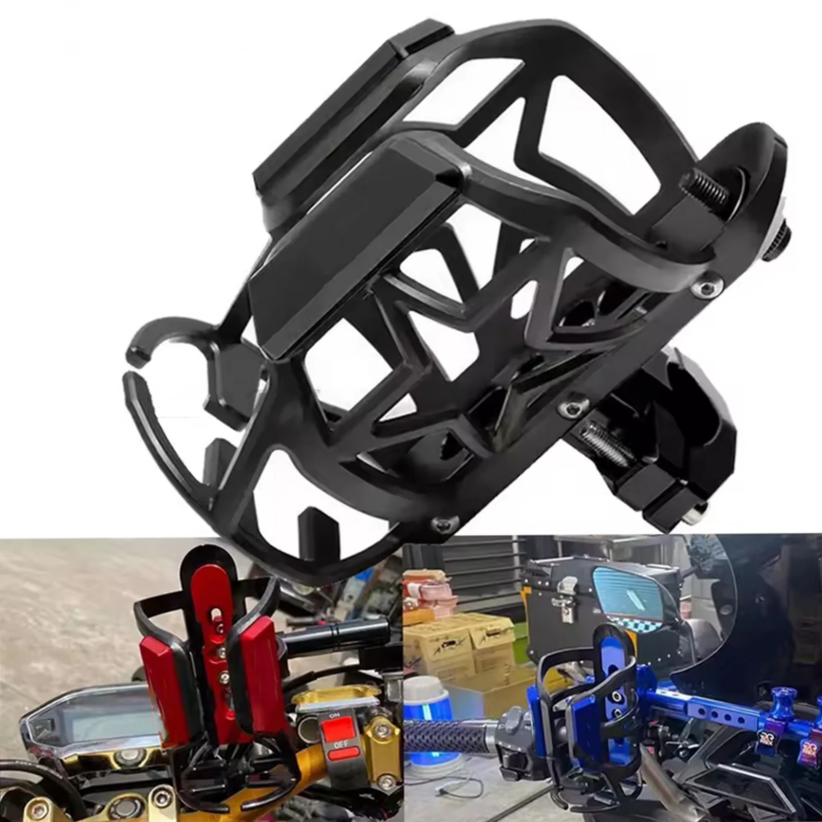 

Motorcycle Cup Holder Drink Suitable For Motorcycle Modified Water Cup Holder Bumper Kettle Holder