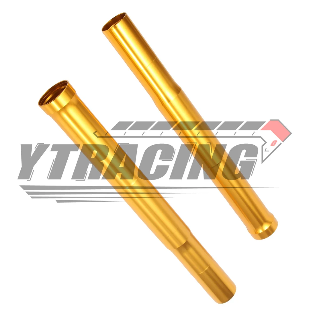Gold/Black Front Suspension Fork Outer Tubes 500mm For MV Agusta Brutale 675 2012-2015 Shock Fork Stanchion Pipes Legs