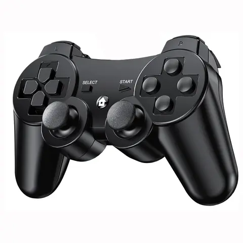 Wireless Controller for PS3 with Dual-Motor Vibration,Six-Axis Motion Sensor,Fast Charging Cable.Long-Battery Controller for PS3