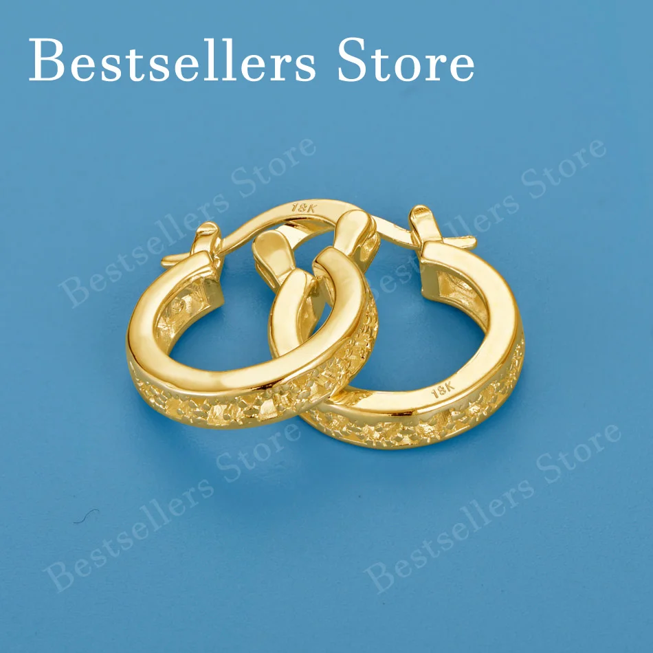 18K Gold-Plated Exquisite Openwork Clip-On Earrings – Stylish Party and Wedding Accessories for Women