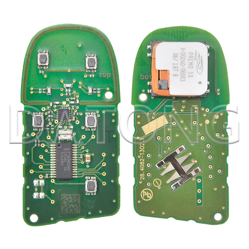 Datong ID46 PCF7953A OEM PCB 433 MHz Car Remote Key For Jeep Dodge Durango Charger Challenger Dart Grand Cherokee 2014 -2021