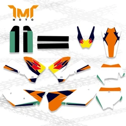 TMT New team graphics decal sticker per ktm 125 200 250 300 400 450 525 sx sxf mxc xcf xcw exc excr 2005 -2007