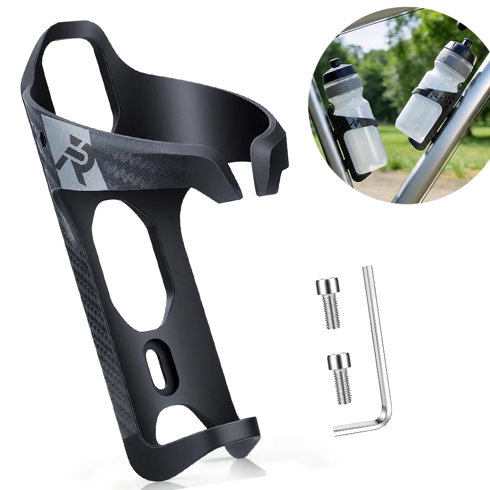 

Крепление для велосипедной бутылки, легкий держатель для фляги для MTB и шоссейных велосипедов, карбоновый держатель для бутылки с водой