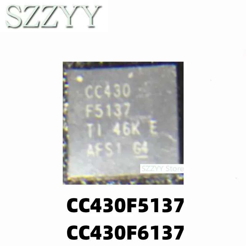 5PCS  CC430F5137 CC430F6137 CC430F5137IRGZR QFN48 Wireless RF Transceiver Chip