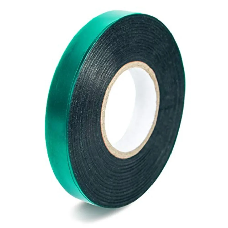 

Unves Garden Plant Tape Roll 1/2 150 Ft Thick Green Reusable Plant Support Ties for Indoor Outdoor Trees Vegetables Branches