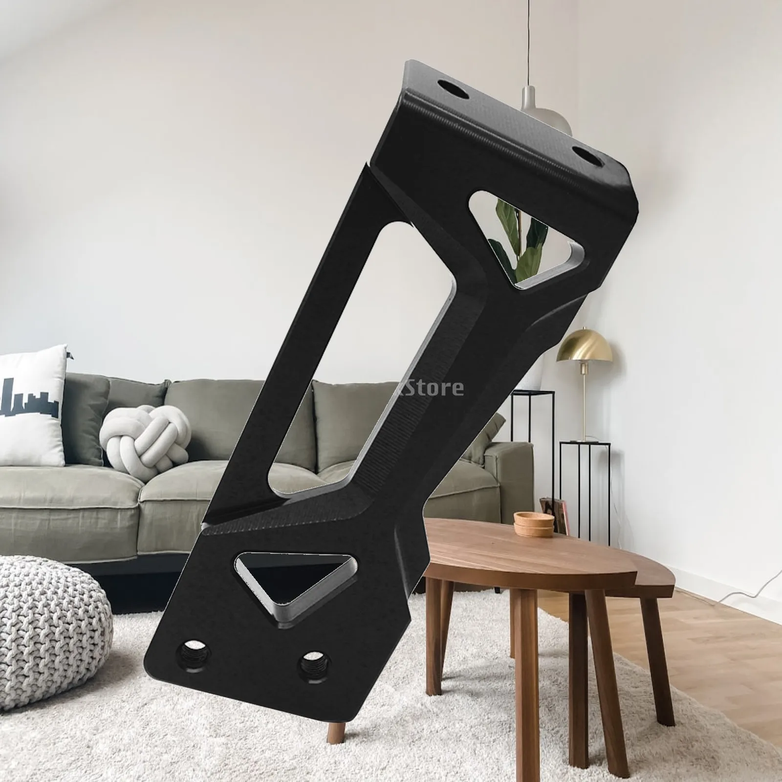 Motorcycle Exhaust Mounting Bracket Aluminum Alloy High Strength for Krv180 Accessory Assembly Parts Direct Replaces