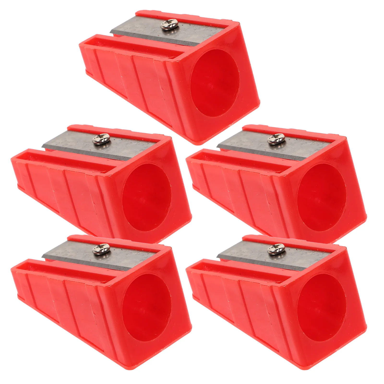 

5 Pcs Eyebrow Pencil Sharpener Large for Jumbo Pencils Handheld Billiards Accessories Equipment