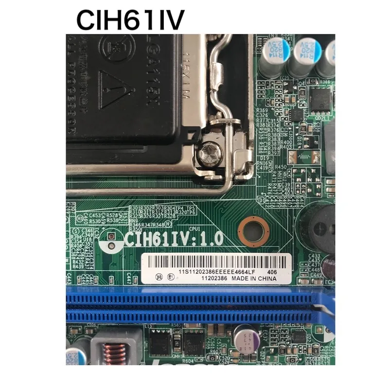 For Lenovo H520E Desktop Motherboard CIH61IV CIH61IV:1.0 H61H2-LT V:1.0 15-KA3-011000 Mainboard 100% Tested OK Fully Work