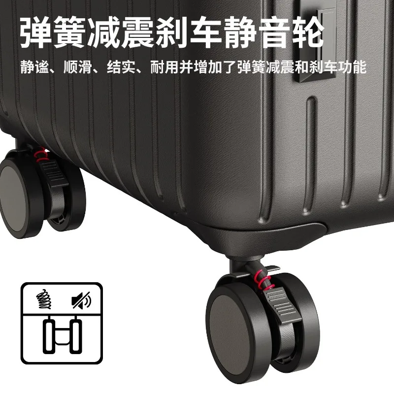 Trolley di grandi dimensioni Valigia Valigia Ruota universale Trolley per PC con cerniera Trolley per PC con ruote Valigia d'imbarco da 20 pollici