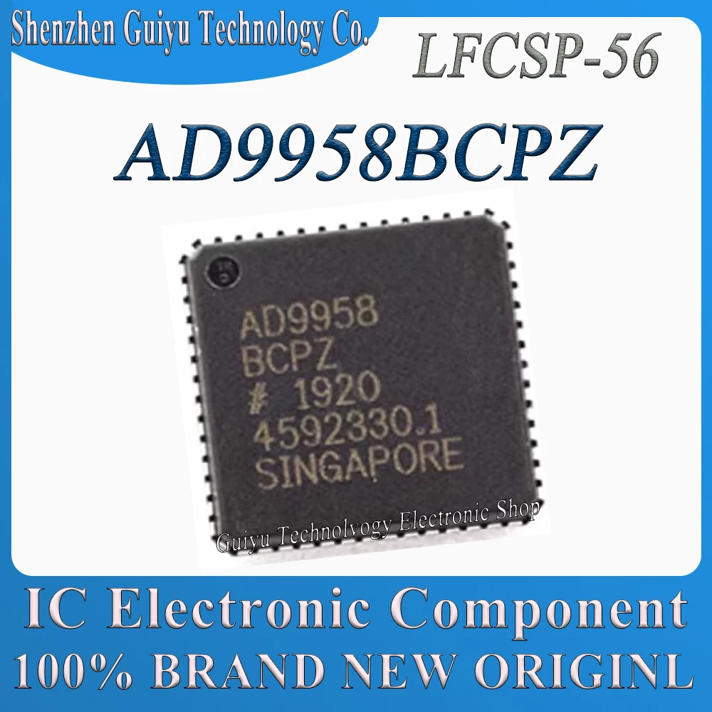 

AD9958BCPZ AD9958BC AD9958 LFCSP-56 Обслуживание микросхемы BOM