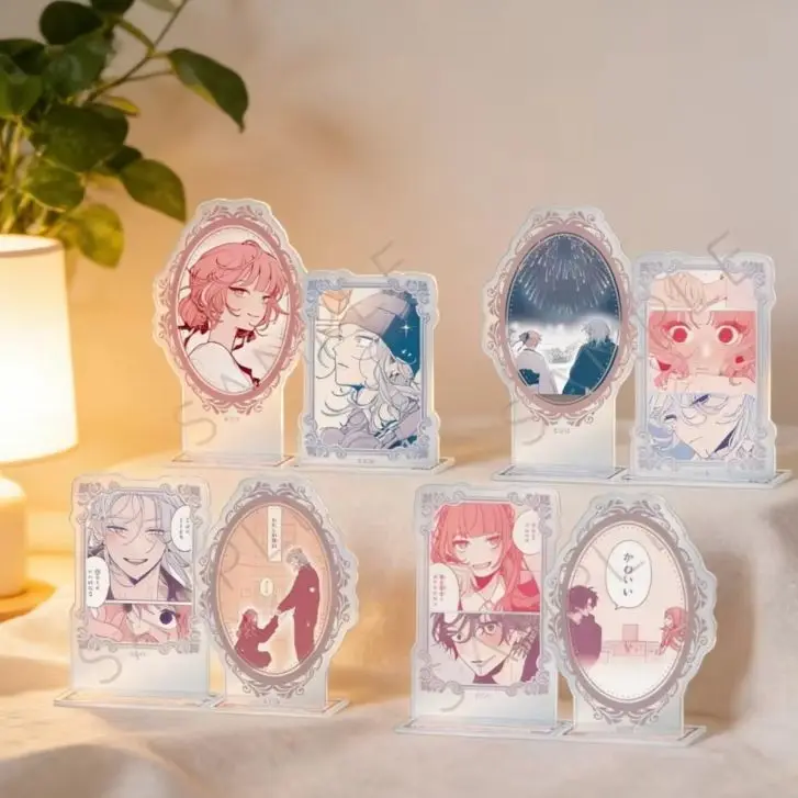 Fall in Love You False Angels Character Acrylic Stand Otogi Katsura Toki Ninomae 10CM Doll Anime Figure Model Cosplay Toy Gifts