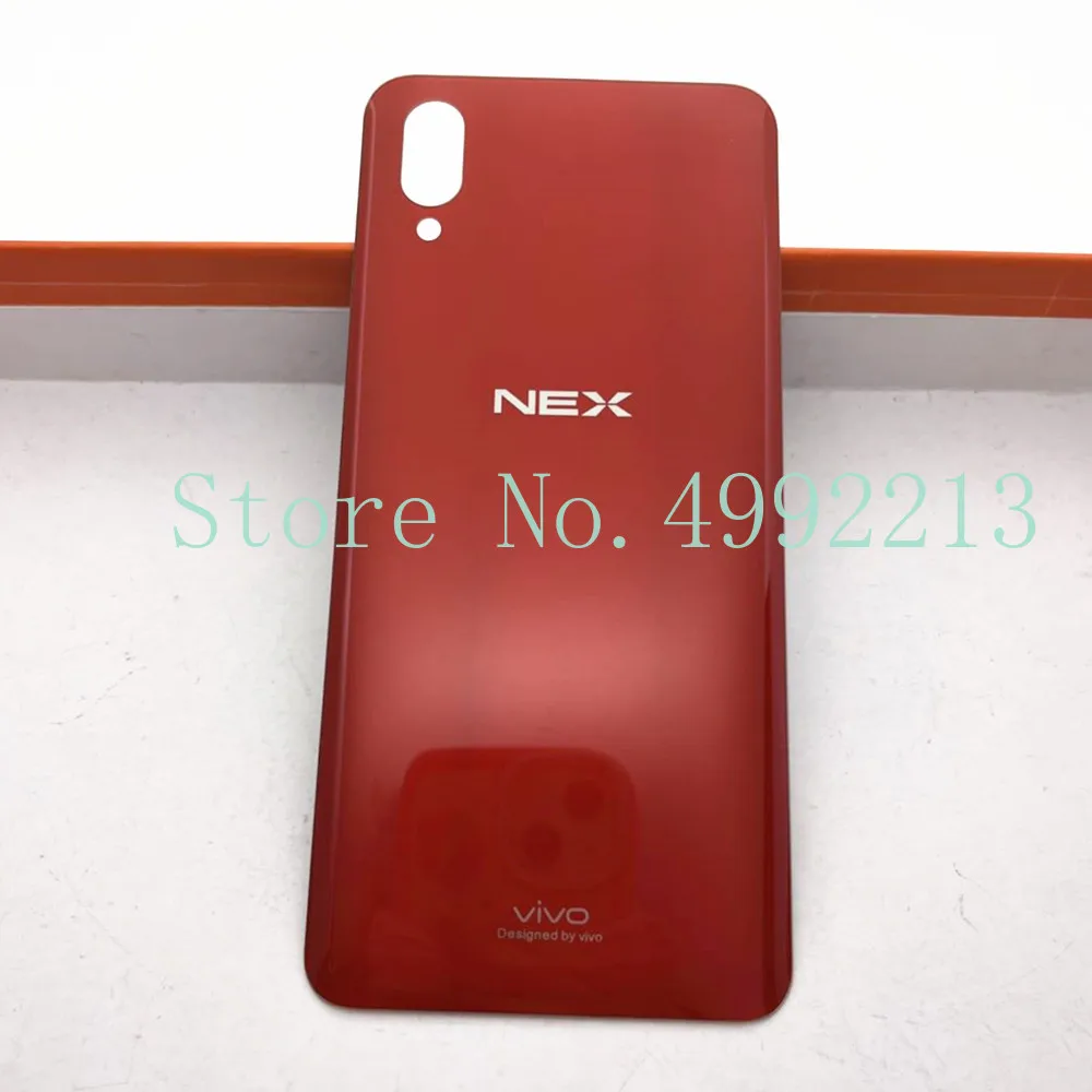 New For Vivo NEX S / A / NEX Ultimate Rear Door Glass Housing Case Replacement Parts Back Battery Cover