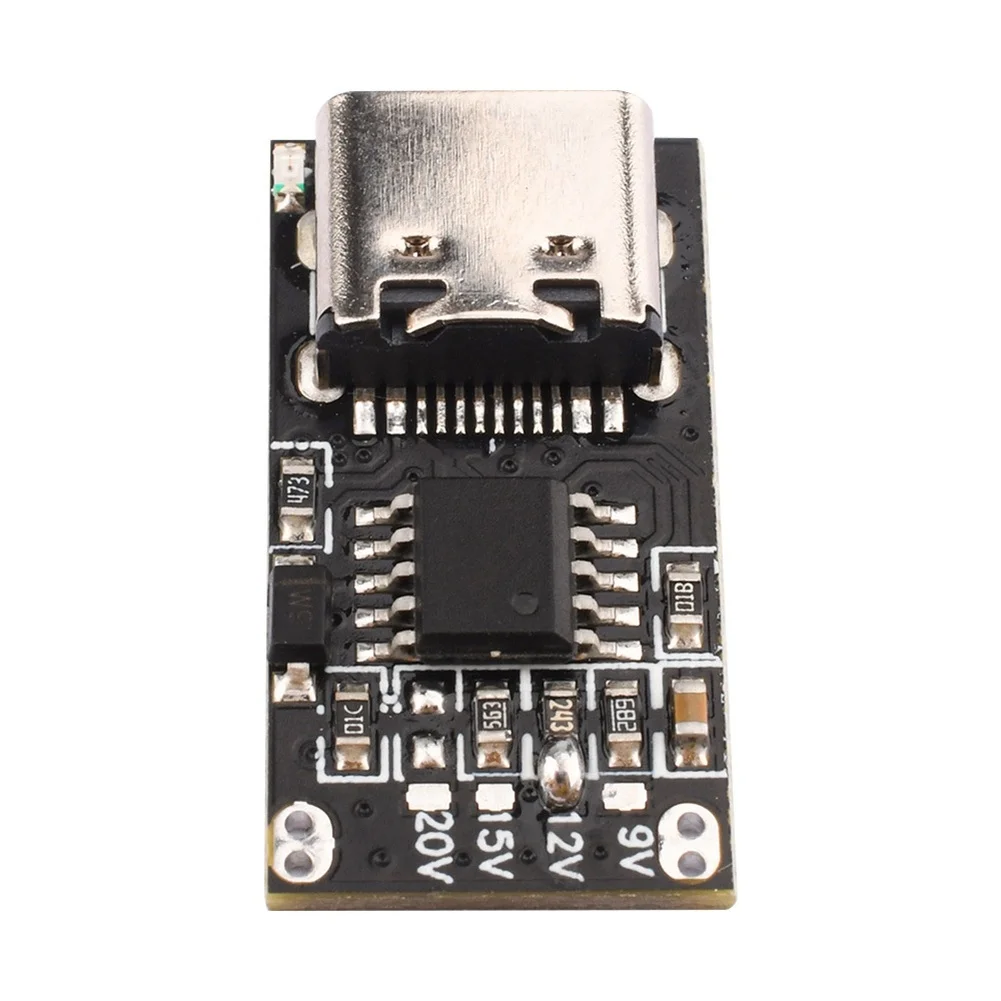 Модуль быстрой зарядки Type C USB для платы Boost, комплект из 5 штук, поддерживает .0 QC4+, .0, .0 AFC, программируемый источник питания.