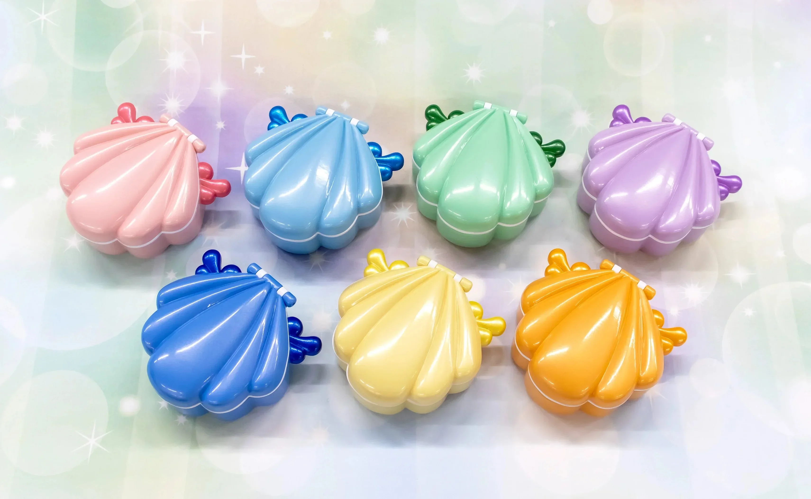 Japanese Genuine Gacha Scale Model Mermaid Melody Shell Transformer Cute Pendant Decorative Action Figure Toys