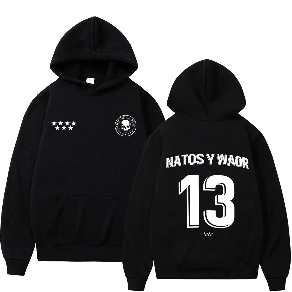 Rap singer's 13 styles of printed men's and women's fashionable sweatshirts. Men's and women's universal hip-hop hooded shirts.
