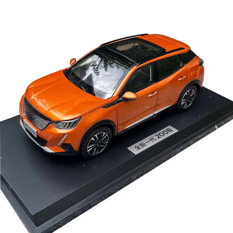 2008 Die-Cast Metal Replica,DONGFENG Alloy Die-Cast Car Model，Fast Delivery,SUV,Adult Gift,Orange,2020 1:18