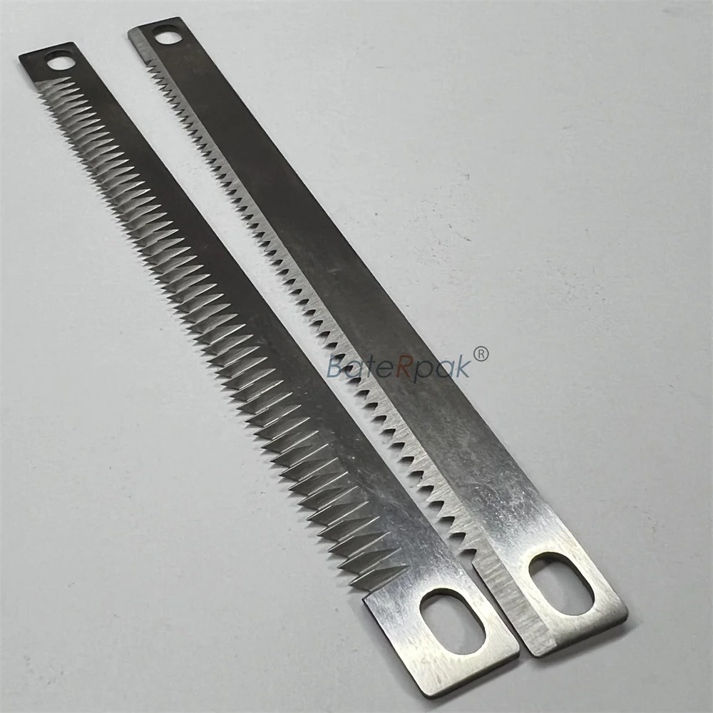 บาเตอร์แพคใบมีดตัดสแตนเลส 2 ชิ้นสำหรับเครื่องซีลถุงชา,เครื่องบรรจุแนวตั้งมีด,อะไหล่เครื่องบรรจุ