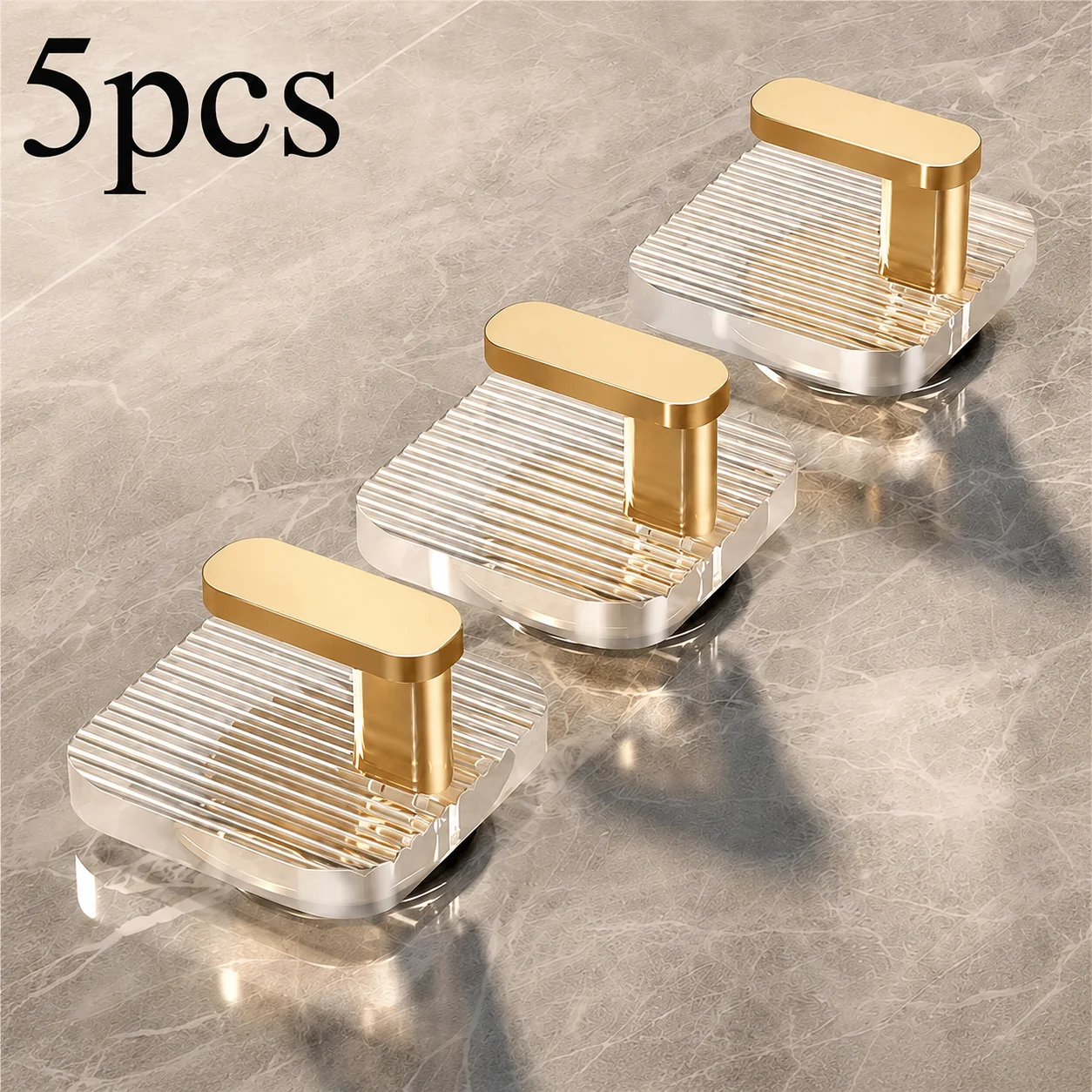 5pcs Non Punching L-shaped Hook Adhesive Hook Multi Scene Use Hanger Towel Hanger Hooks for Bathroom Hangers Shower Holder Hook