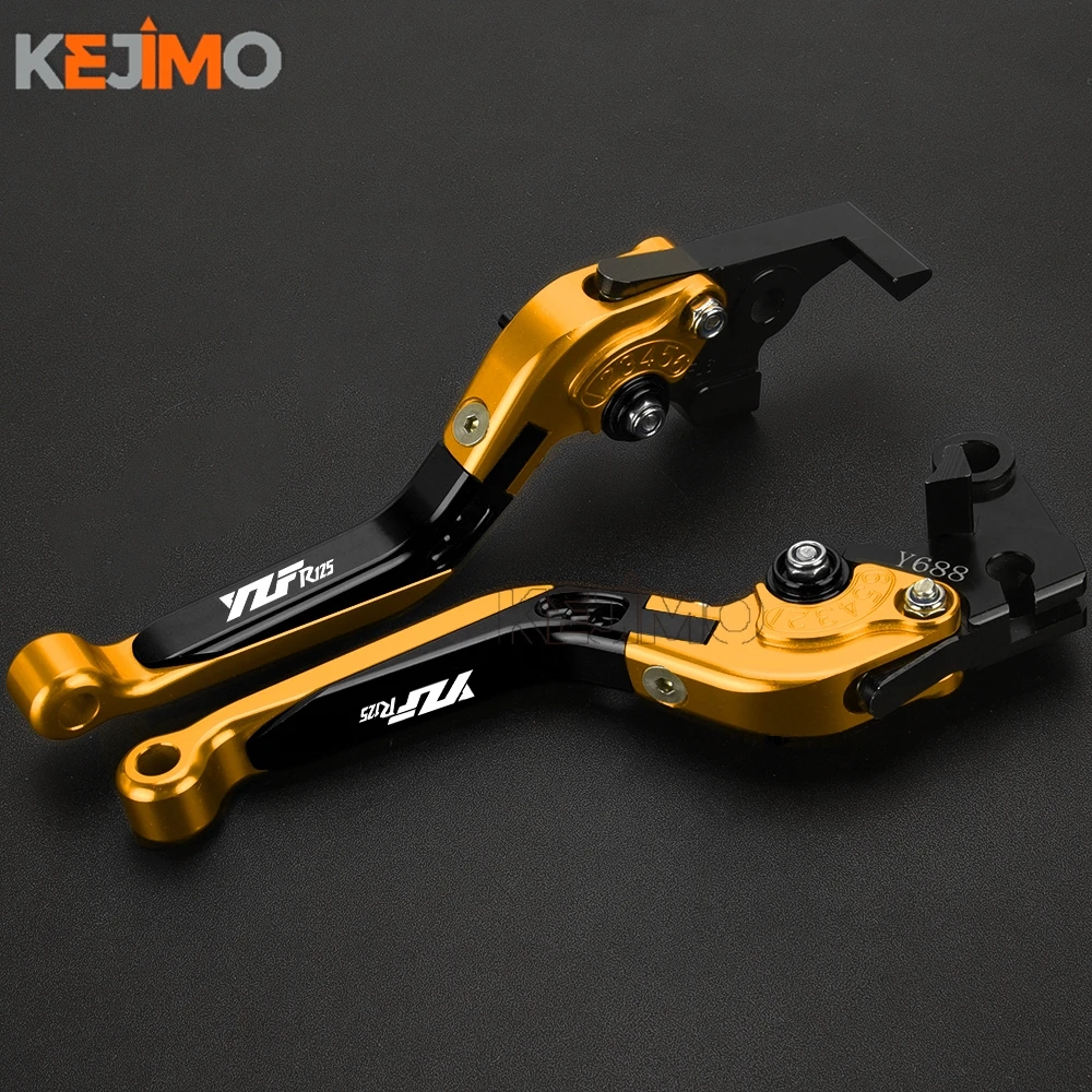 FOR YAMAHA YZFR125 YZF R125 ALLYEAR 2008-2010 2011 2012 2013 2014 2015 2016 Motorcycle Extendable Adjustable Brake Clutch Levers