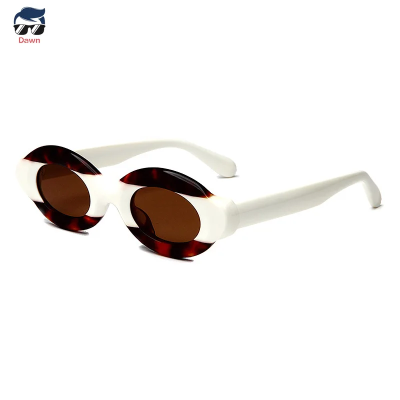 

Retro Sunglasses Men Women Thick Oval Small Frame Acetate Glasses Prescription Lenses Supported High Quality Fashion Eyewear