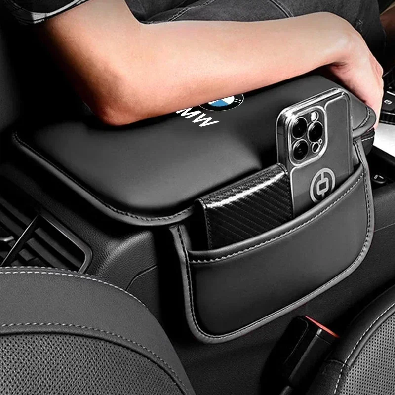 

Car Armrest Box Pad Auto Armrest Mat Auto Accessory For BMW E46 E39 E90 E60 E36 F30 F10 E34 E30 F20 E92 M3 M4 M5 X5 X6 7 E71 F01
