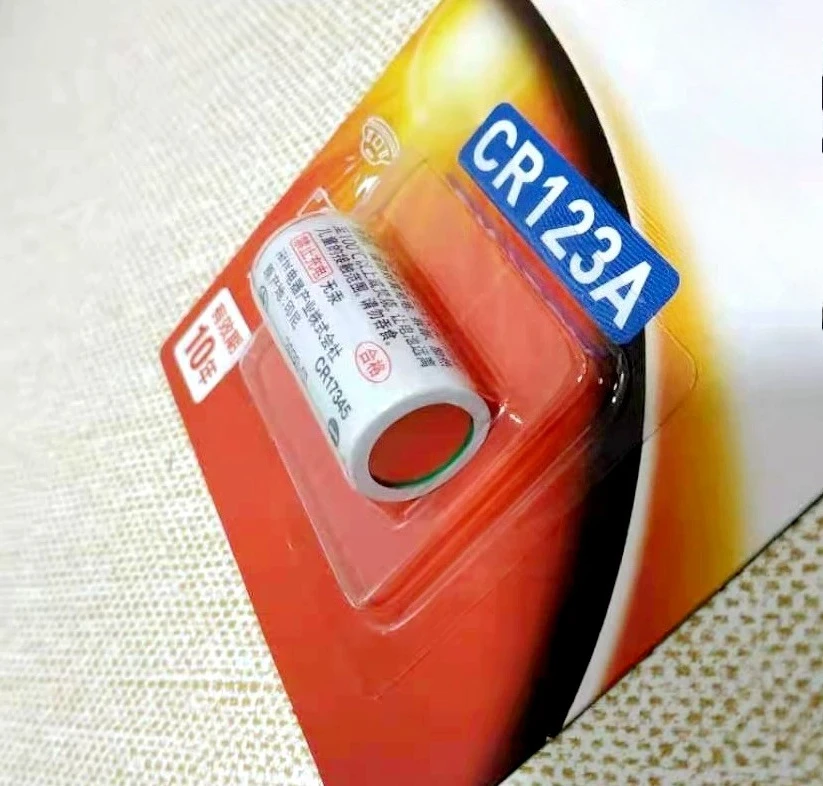 Original and genuine, suitable for Panasonic CR123A camera, lithium battery (3V) new version starting from 10 pieces