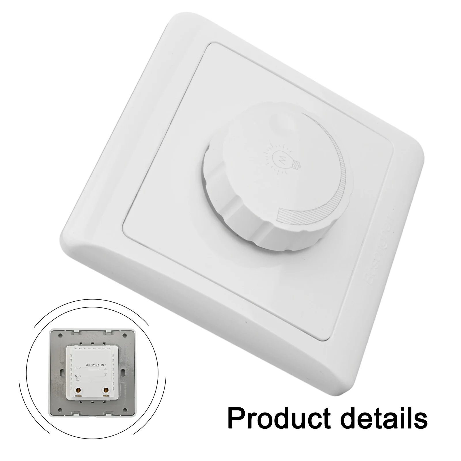 Flexible Dimmer Switch for Compatible with For Dimmable LEDs and Incandescents Precision Control for Optimal Lighting