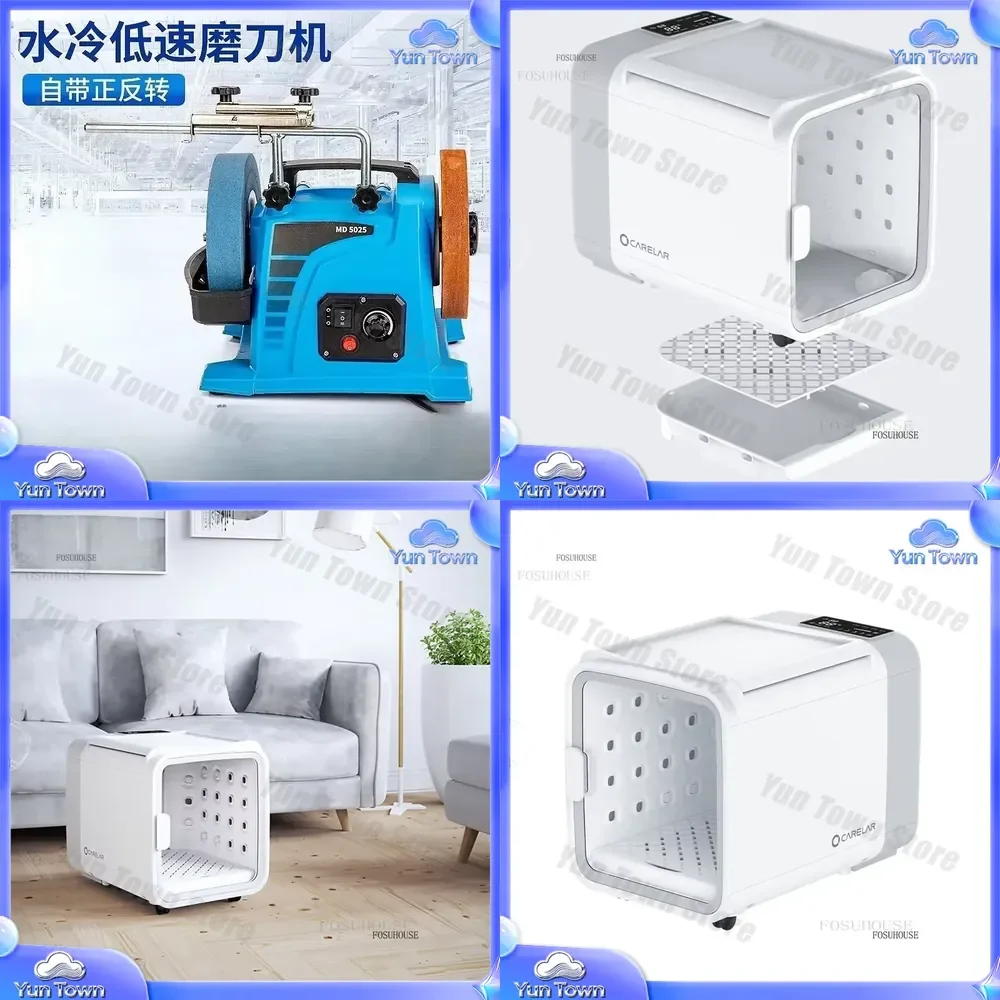 Fully Automatic Pet Hair Drying Machine for Dogs and Cats 60L Smart Water Blowing Dryer Box for Pet Grooming Supplies Pet