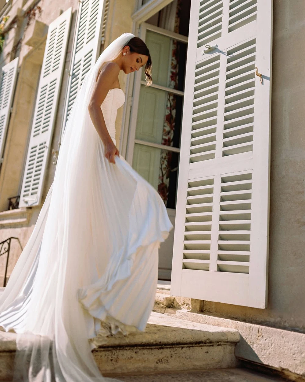 Elegant Lvory Chiffon Wedding Dress Sweetheart A Line Pleat Bridal Gowns Pleat Classy Bride Dresses Customized