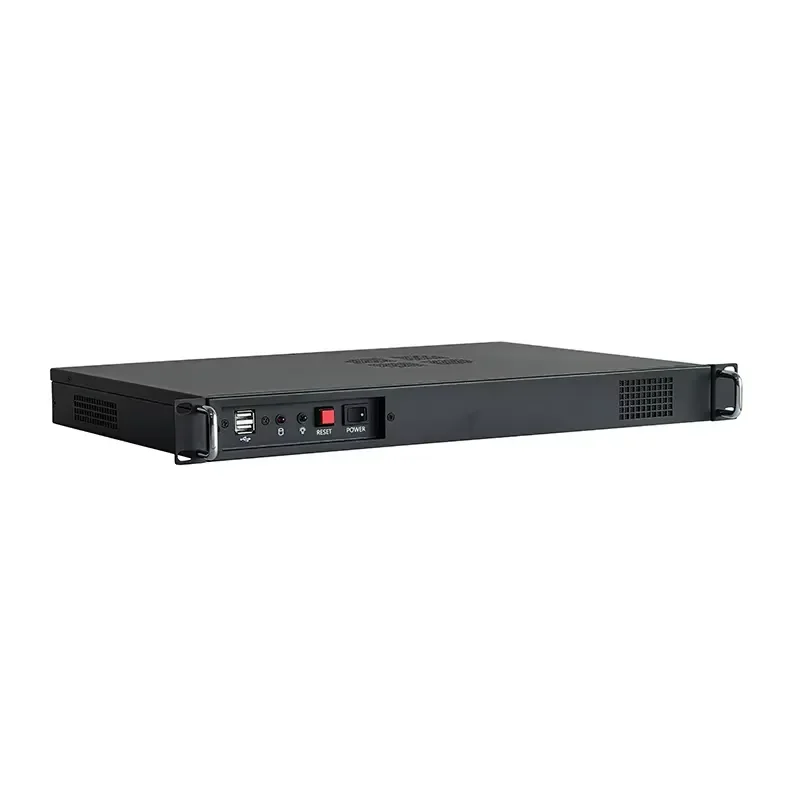 2026  Newest 1U Server IPC100U Industrial PC Alder Lake Core I5 1235U VGA/DP Rack Server 5G M.2 Wifi 1/2*LAN