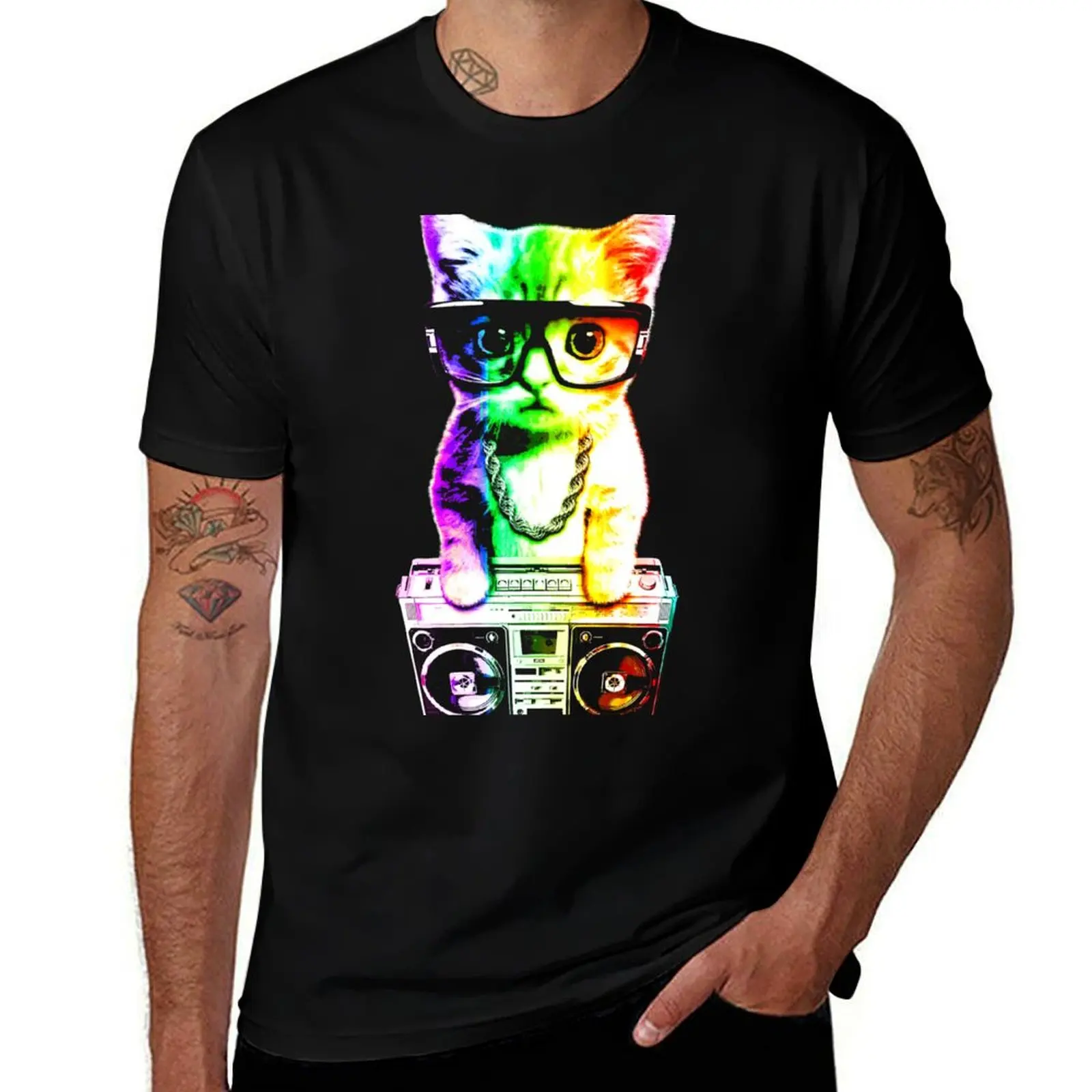 

That Boombox Cat T-Shirt man t shirt designer t shirt personalised man t shirts graphic T-shirt