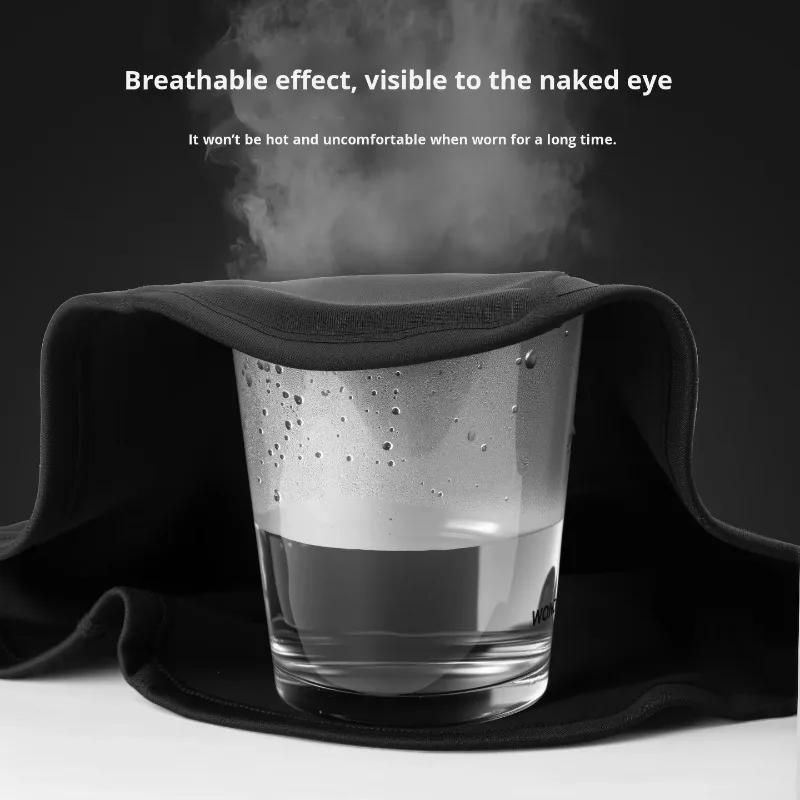 TOSUOD الشتاء الدراجات قناع بالاكلافا MBT قبعة الدراجة تنفس بالاكلافا ركوب قناع كامل الوجه الصوف مبطن هود أقنعة التزلج #6