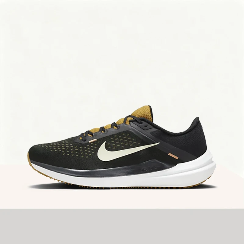 Nike Air Winflo 10 Men's Running Shoes - Black Versatile, Cushioned, Slip-Resistant, Breathable Low-Top Running Shoes DV4022-009