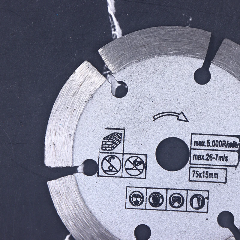 

7Pcs 75mm 3 Inches Cutting Disc Set Metal Cutting Disc For Hole Angle 10mm Circular Saw Blade Sander Sanding Tool