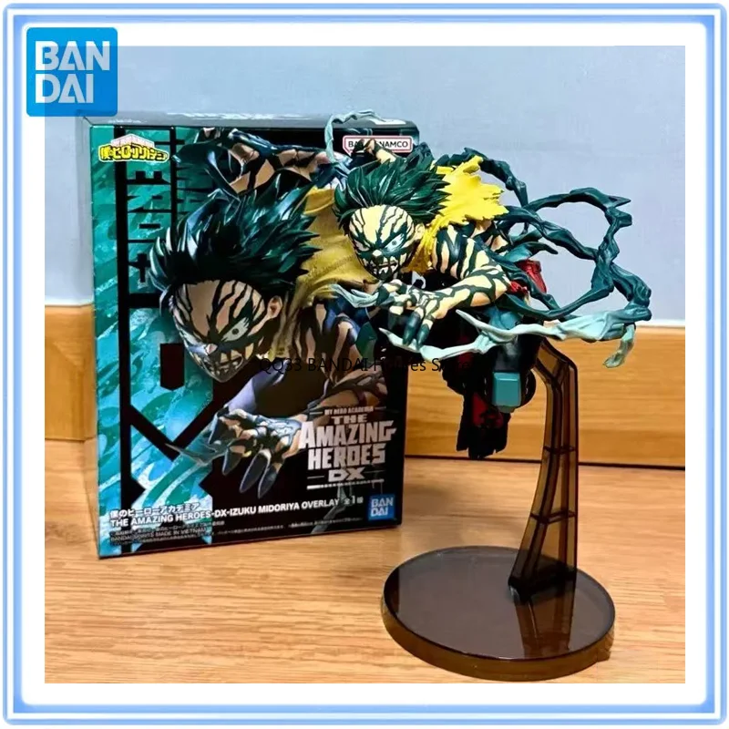 BANDAI Original My Hero Academia AMAZING HEROES DX Izuku Midoriya ONERLAY Anime Actionfiguren Modell Hobbys Sammlerstück