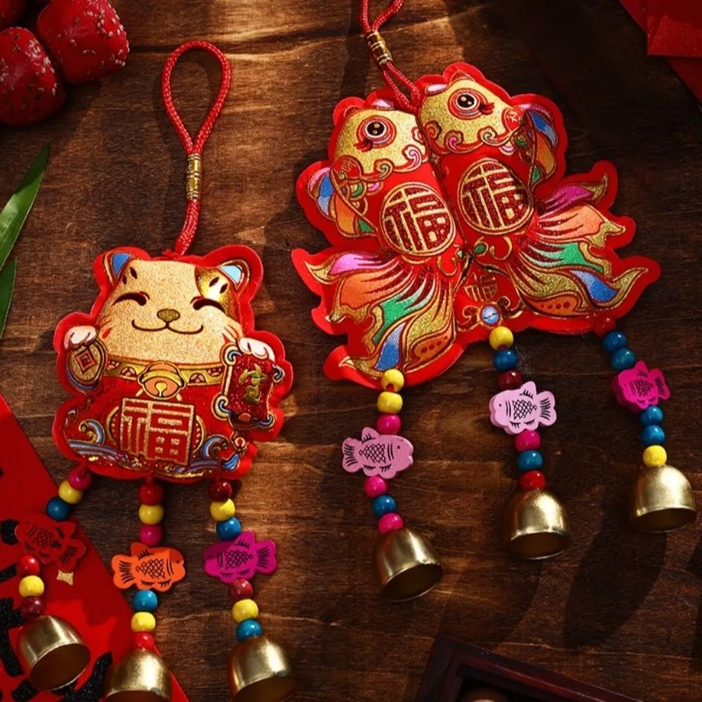 

The God of Fortune Chinese New Year Decoration Red 2026 Year of The Horse Year of The Horse Hanging Decoration Traditional