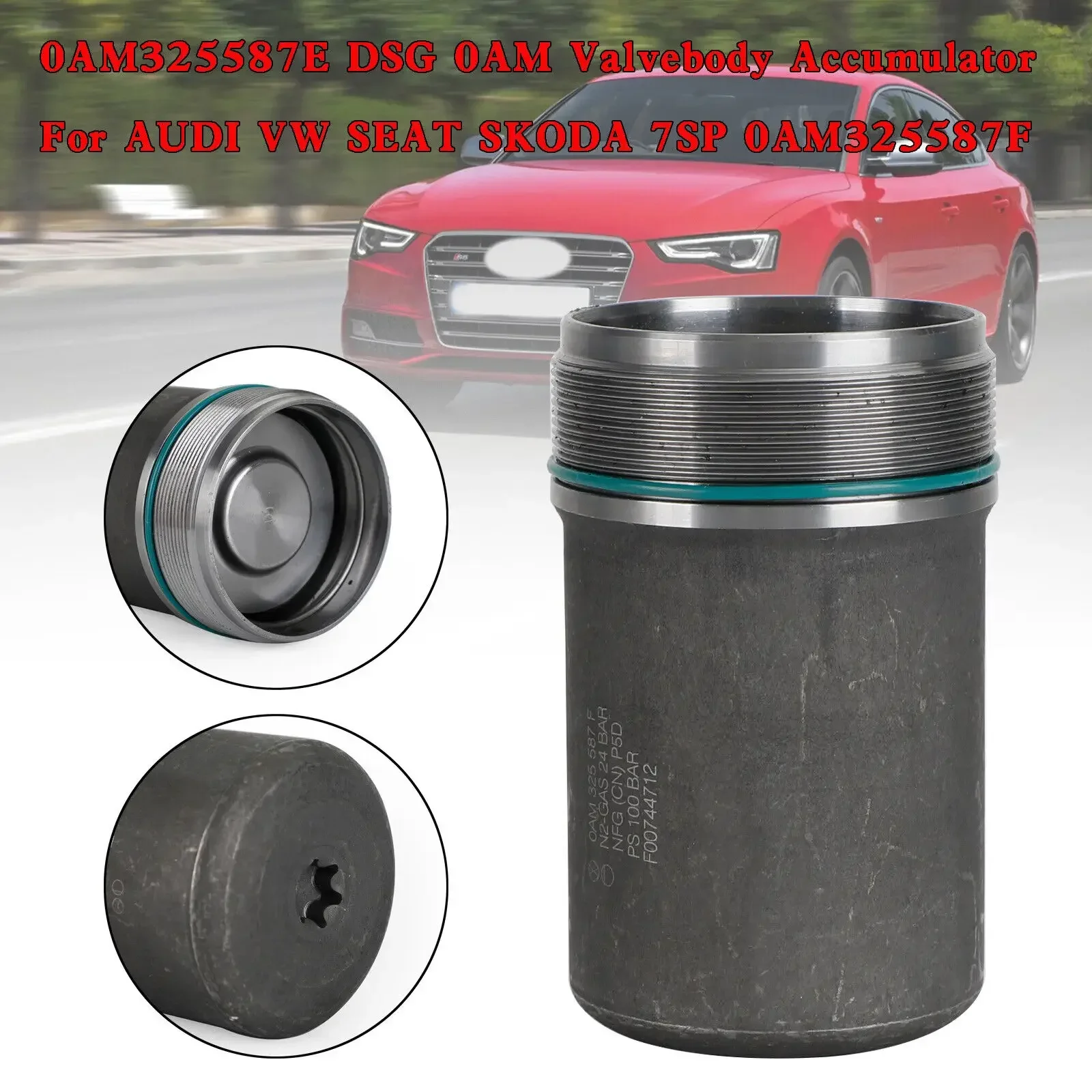 Brand New 0AM 0AM325587F Transmission Valve body Accumulator Suit For Audi VW Seat Skoda DQ200 0AM DSG 7Speed Gearbox 0AM325587E