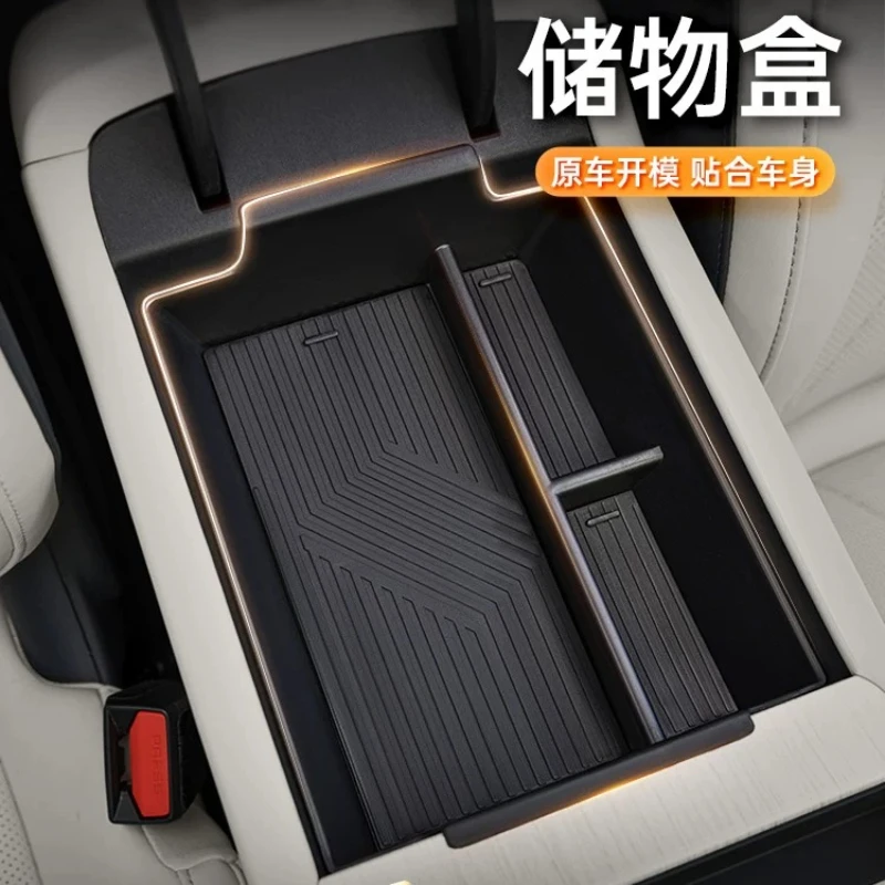 

For Dongfeng Forthing Xinghai S7 2024 Central Console Armrest Storage Box Organizer Car Interior Modification Accessories