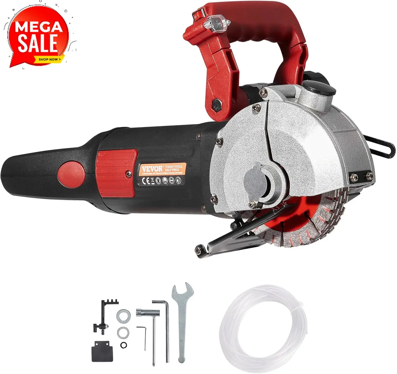 Wall Chaser Concrete Cutter 5800W (with 5 X 6.3
