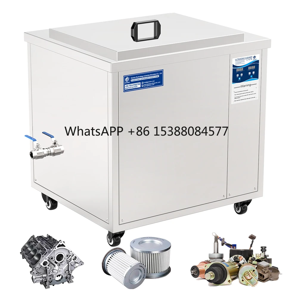 

135L Industrial Ultra Sonic Washing Cleaner Circuit DPF Block Auto Parts Engine Printhead Cleaning Machine Ultrasonic Cleaner