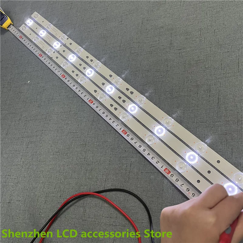 100% ใหม่ LED Backlight strip 10 โคมไฟ LED315D10-ZC14-07 30331510213   LED315D10 สําหรับ LE32A7100L LED315D10 LE32D8810 3V