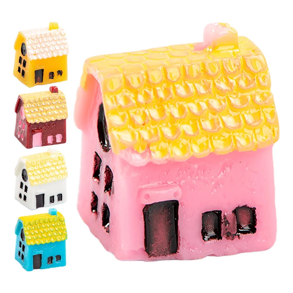 

5 Pcs Miniatures for Crafts Decor Small Decorations Houses Minature Things