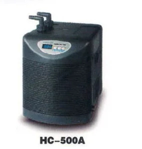 Hailea HC-500A Aquarium Chiller Durable Metal Plastic Fish Tank Aerator 220V Energy Saving Rectangular Shape For Living Room Use