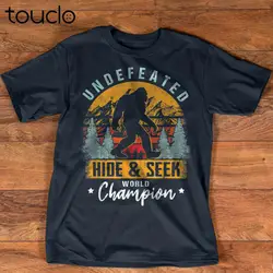 New Vintage Undefeated Bigfoot Shirt Hide And Seek World Champ T-Shirt Unisex S-5Xl Xs-5Xl Custom Gift Creative Funny Tee