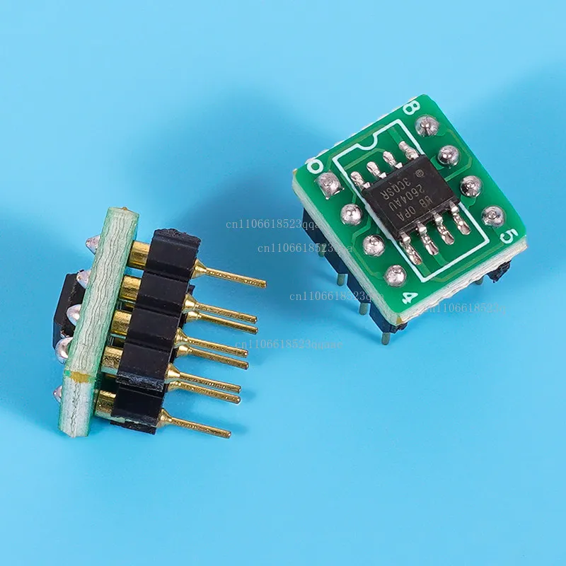 Second-hand disassembly OPA2604AU dual operational amplifier, fever IC SOP8 SMD package